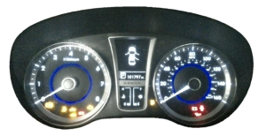 2012-2013 Hyundai Azera Standard Display Instrument Cluster (Used OEM)