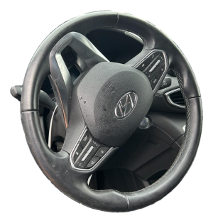 2021-2023 Hyundai Santa Fe Black Tilt Steering Column with Cruise and Radio Controls (Used OEM)
