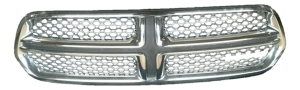 2011-2013 Dodge Durango Chrome Upper Grille with Chrome Surround and Inserts (Used OEM)