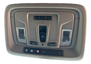 2020-2025 GMC Sierra 2500 HD Black Overhead Console Panel with Garage Door Opener (Used OEM)