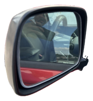 2009-2013 Suzuki Equator Maroon Power Door/Side View Mirror - Left (Driver) (Used OEM)