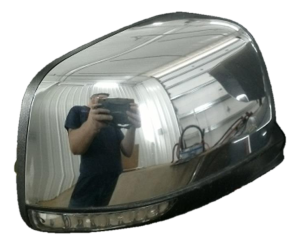2011-2021 Dodge Durango Chrome Power Door/Side View Mirror - Right (Passenger) (Used OEM)