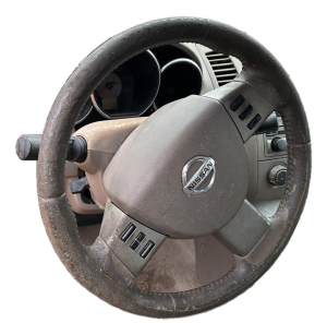 2005-2006 Nissan Altima Tan Tilt Steering Column with Cruise and Radio Controls (Used OEM)