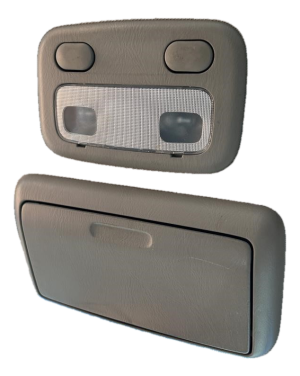2007-2009 Chrysler Sebring Tan Floor Console Panel with Sunroof Cutout (Used OEM)