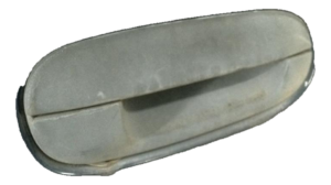 2005-2009 Saab 9-7x Black Exterior Door Handle - Rear, Right (Passenger) (Used OEM)