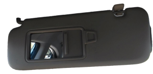 2017-2020 Hyundai Elantra Tan Sun Visor with Slide-Out Extension - Left (Driver) (Used OEM)