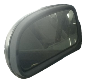 2006-2009 GMC Envoy Black Power Door/Side View Mirror - Left (Driver) (Used OEM)