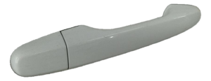 2012-2015 Honda Civic White Exterior Door Handle Assembly - Rear, Right (Passenger) (Used OEM)