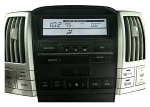 2004-2006 Lexus RX330 Temperature Control Module with Heated Seats and Rear Wiper (Used OEM)