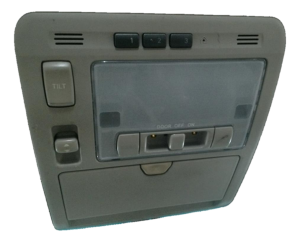 2006-2007 Lexus RX400h Tan Floor Console Panel with Sunroof Cutout (Used OEM)