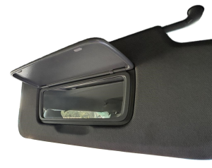 2020-2025 GMC Sierra 2500 HD Black Sun Visor without Vanity Light - Right (Passenger) (Used OEM)