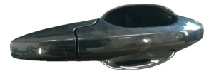 2007-2011 Honda CR-V Black Front or Exterior Door Handle - Rear, Right (Passenger) (Used OEM)