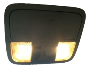 2007-2011 Honda CR-V Tan Overhead Console Panel with Sunroof Controls (Used OEM)