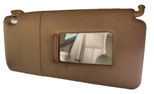1997-2000 BMW 528i Tan Non-Illuminated Sun Visor - Right (Passenger) (Used OEM)