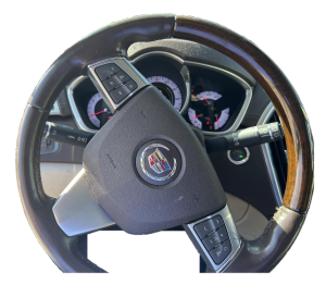 2011 Saab 9-4X Tan Tilt Steering Column with Cruise and Radio Controls (Used OEM)