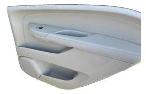 2010-2016 Cadillac SRX Tan Door Interior Trim Panel - Rear, Right (Passenger) (Used OEM)