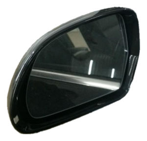 2009-2011 Audi A6 Black Power Door/Side View Mirror - Left (Driver) (Used OEM)