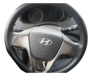 2015-2017 Hyundai Accent Gray Tilt and Telescopic Steering Column (Used OEM)