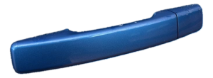 2014-2019 Kia Soul Blue Exterior Door Handle - Rear, Left (Driver) (Used OEM)