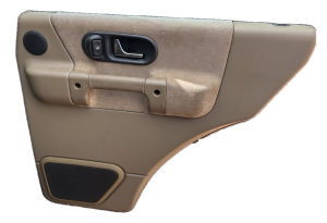 OEM Tan Door Interior Trim Panel for 1999-2004 Land Rover Discovery - Rear, Right (Passenger) (OEM)