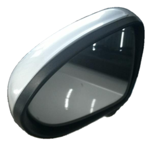 2014-2017 Kia Rio Silver Power Door/Side View Mirror - Left (Driver) (Used OEM)