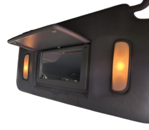 2017-2019 GMC Acadia Beige Sun Visor - Right (Passenger) (Used OEM)