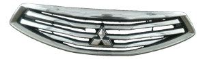 2017-2019 Mitsubishi Mirage G4 Chrome Upper Grille with Dark Chrome Accents (Used OEM)