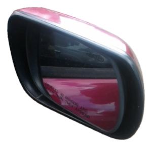 2003-2008 Mazda 6 Red Power Door/Side View Mirror - Right (Passenger) (Used OEM)