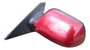 2003-2008 Mazda 6 Red Power Door/Side View Mirror - Left (Driver) (Used OEM)