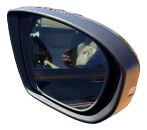 2014-2015 Kia Optima Black Power Door/Side View Mirror - Right (Passenger) (Used OEM)