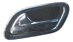 2011-2022 Dodge Durango Black Interior Door Handle - Rear, Left (Driver) (Used OEM)