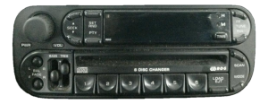 2003 Dodge Durango AM/FM Radio 6-Disc CD Player Receiver (Used OEM)