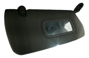 2004 Dodge Dakota Gray Sun Visor with Mirror - Right (Passenger) (Used OEM)
