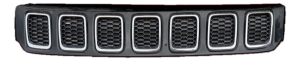 2017-2021 Jeep Compass Red Grille with Chrome Inserts and Trim (Used OEM)