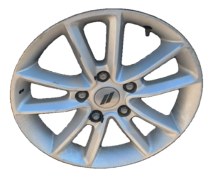 2013-2019 Dodge Journey Silver 17x6.5 10-Spoke Silver Painted Alloy Wheel (Used OEM)