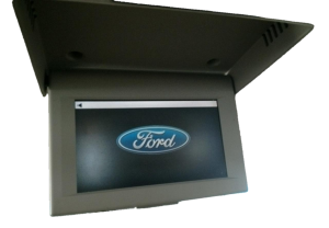 2007 Ford Expedition Tan Roof Mounted Rear Entertainment Screen (Used OEM)