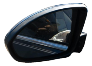2011-2016 Chevrolet Cruze Blue Power Door/Side View Mirror - Left (Driver) (Used OEM)