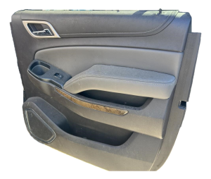 2015-2020 GMC Yukon XL Door Interior Trim Panel with Power Windows and Locks - Rear, Right (Passenger) (Used OEM)