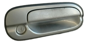 2000-2003 Nissan Sentra Silver Exterior Door Handle - Front, Right (Passenger) (Used OEM)