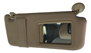 2007-2011 Toyota Camry Tan Sun Visor without Vanity Light - Right (Passenger) (Used OEM)