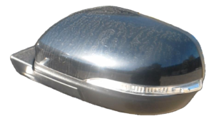 2015-2018 Ford Edge Black Power Heated Door/Side View Mirror with Signal and Puddle Lamp - Left (Driver) (Used OEM)