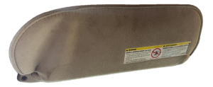 2003-2024 Chevrolet Express 2500 Gray Vinyl Non-Illuminated Sun Visor - Left (Driver) (Used OEM)