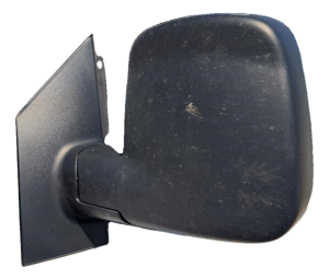 2008-2024 Chevrolet Express 2500 White Manual Door/Side View Mirror - Left (Driver) (Used OEM)