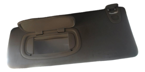 2016-2017 Chrysler 200 Gray Sun Visor without Sunroof without Garage Door Opener - Left (Driver) (Used OEM)