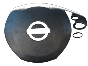 2010-2013 Nissan Altima Black Steering Wheel Air Bag - Left (Driver) (Used OEM)