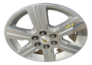 2007-2012 GMC Acadia 18x7.5 Machined Silver Alloy Wheel (Used OEM)
