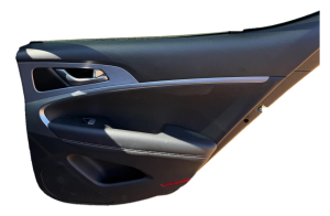 2019-2021 Genesis G70 Black Door Interior Trim Panel - Rear, Right (Passenger) (Used OEM)