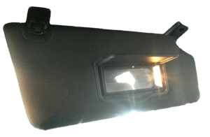 2009-2010 Ford F-150 Black Illuminated Sun Visor - Right (Passenger) (Used OEM)