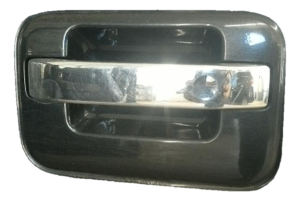 2007-2014 Ford F-150 Black Exterior Door Handle - Rear, Left (Driver) (Used OEM)