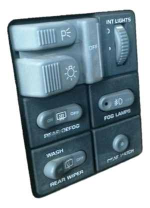 1995-1997 GMC Jimmy Dash Mounted Seat Switch - Left (Driver) (Used OEM)